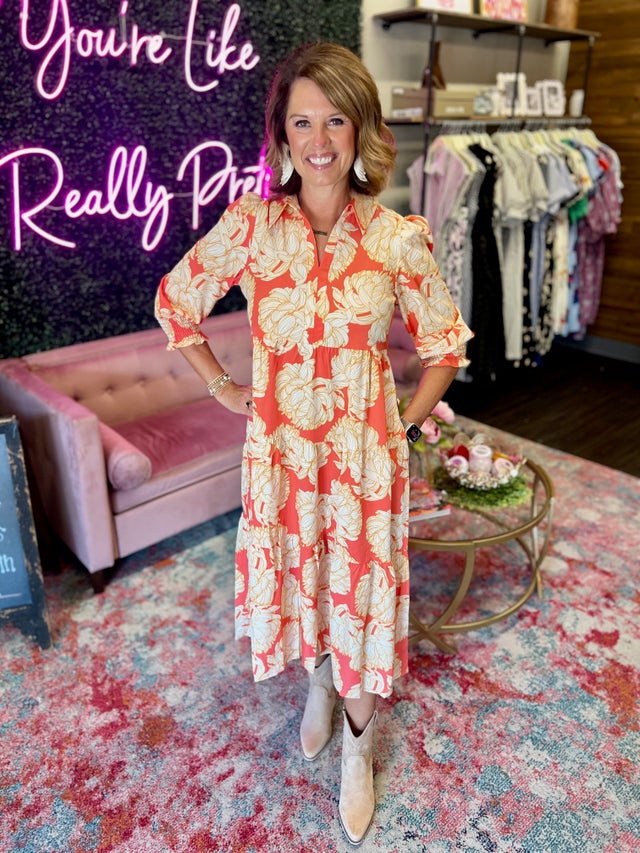 strapless open back dress Penny Lane Pink Floral Mini Dress - US 12 main image 0